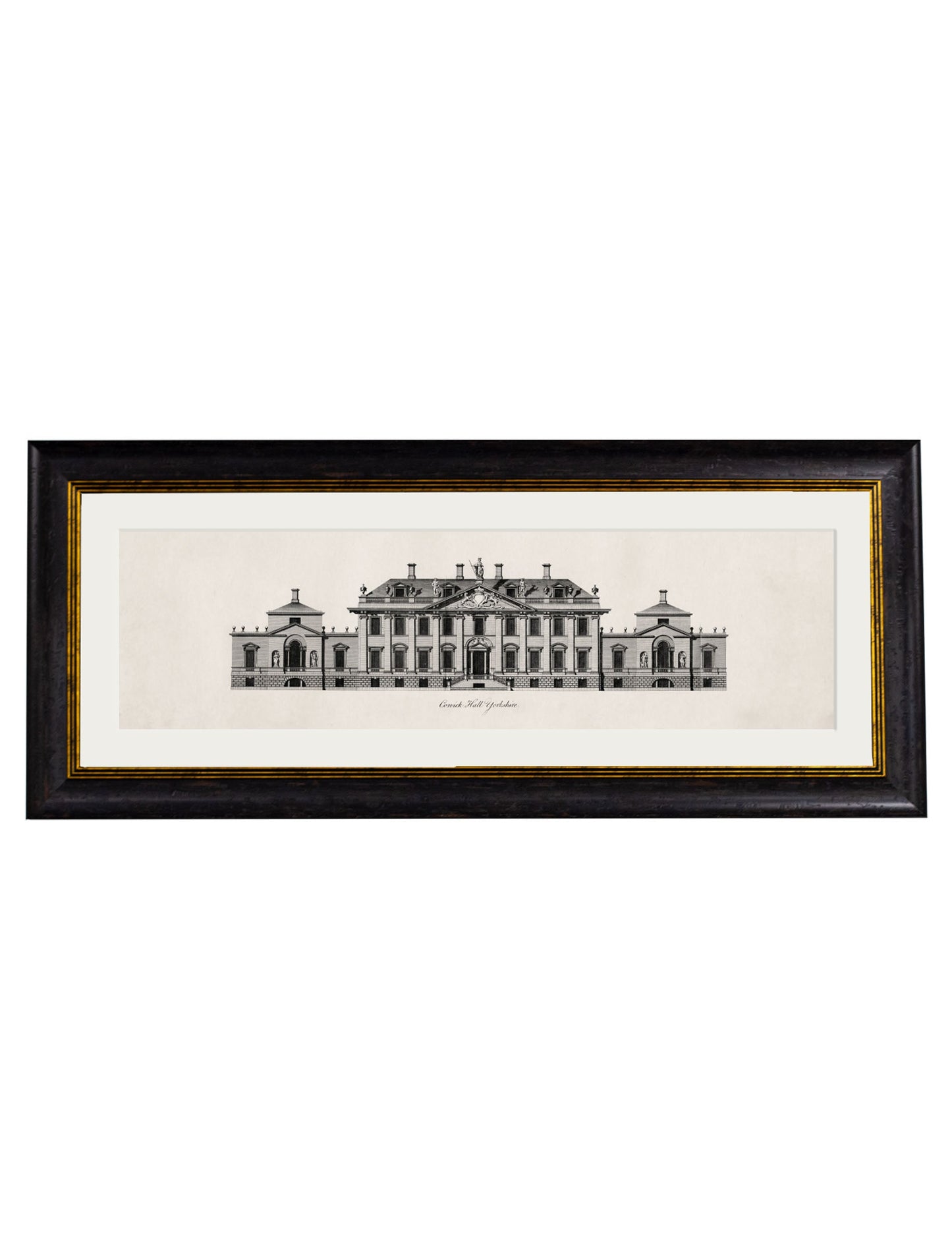 c.1737 Architectural Elevations of Stately Homes styled view – Leya Buster Interiors