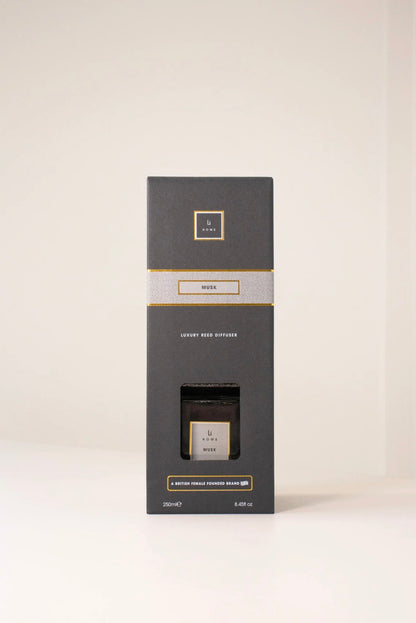 Luxury Square Reed Diffuser – Musk