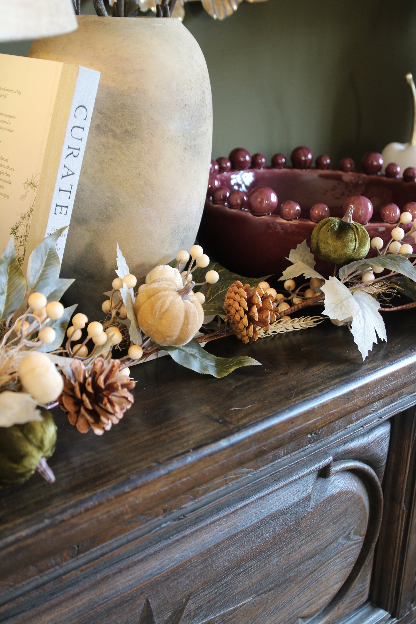 Harvest Woodland Pumpkin Garland
