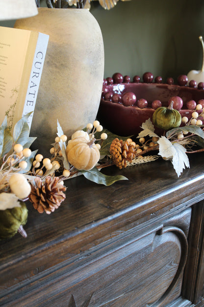 Harvest Woodland Pumpkin Garland