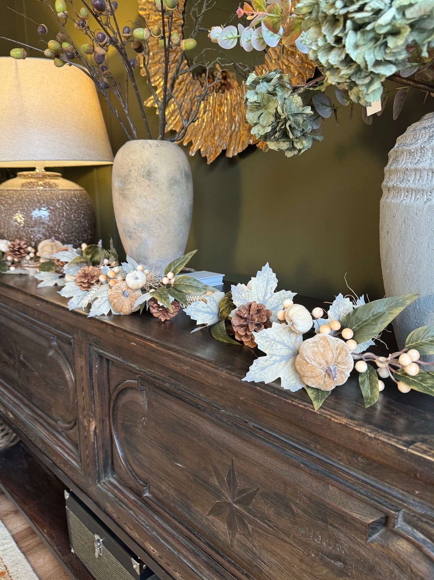Harvest Woodland Pumpkin Garland