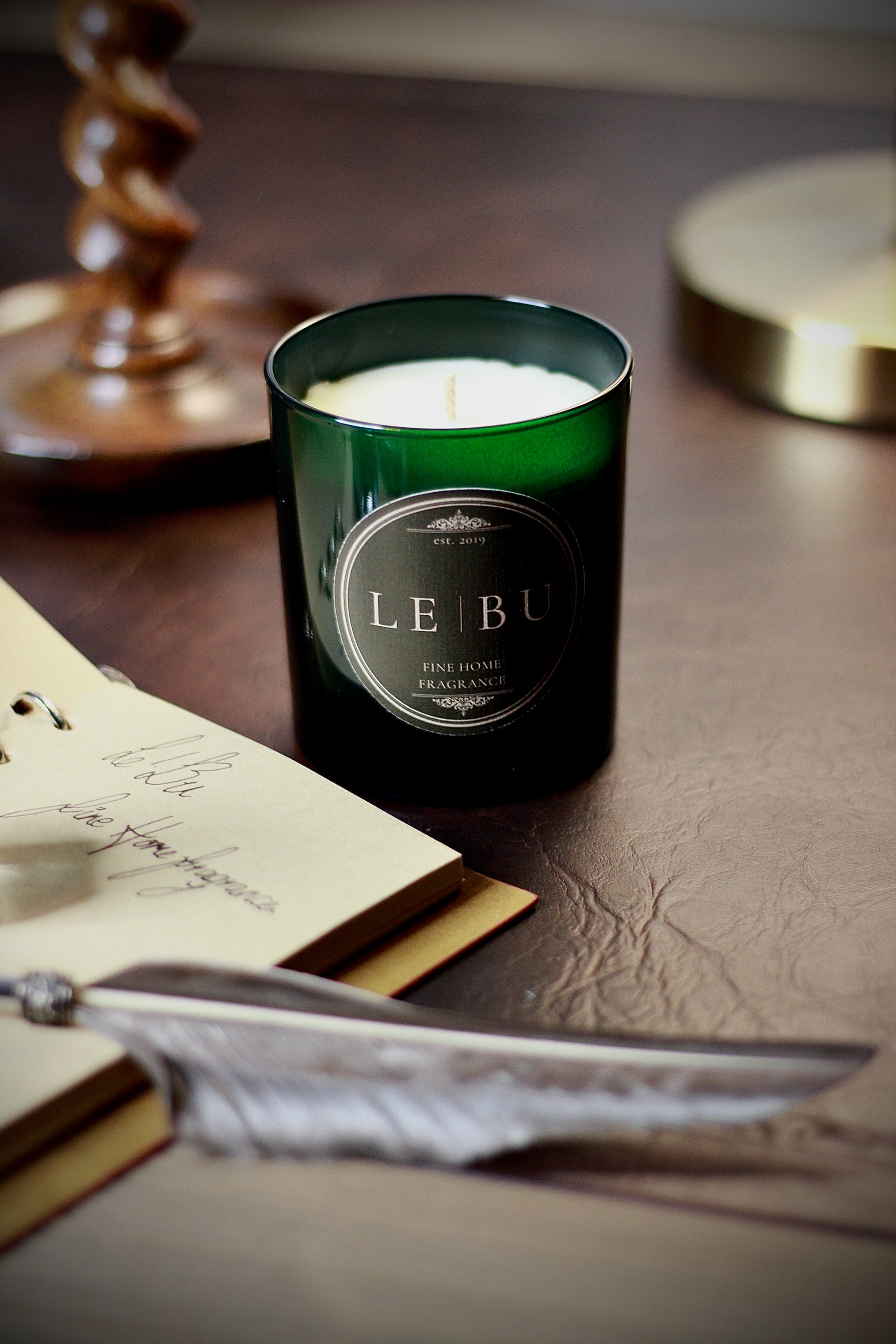 Wild Garden Candle detail – Leya Buster Interiors