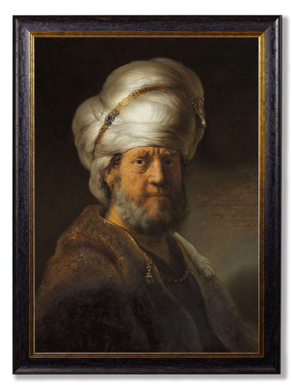 c.17th Century Rembrandt's Oriental Gentlemen styled view – Leya Buster Interiors