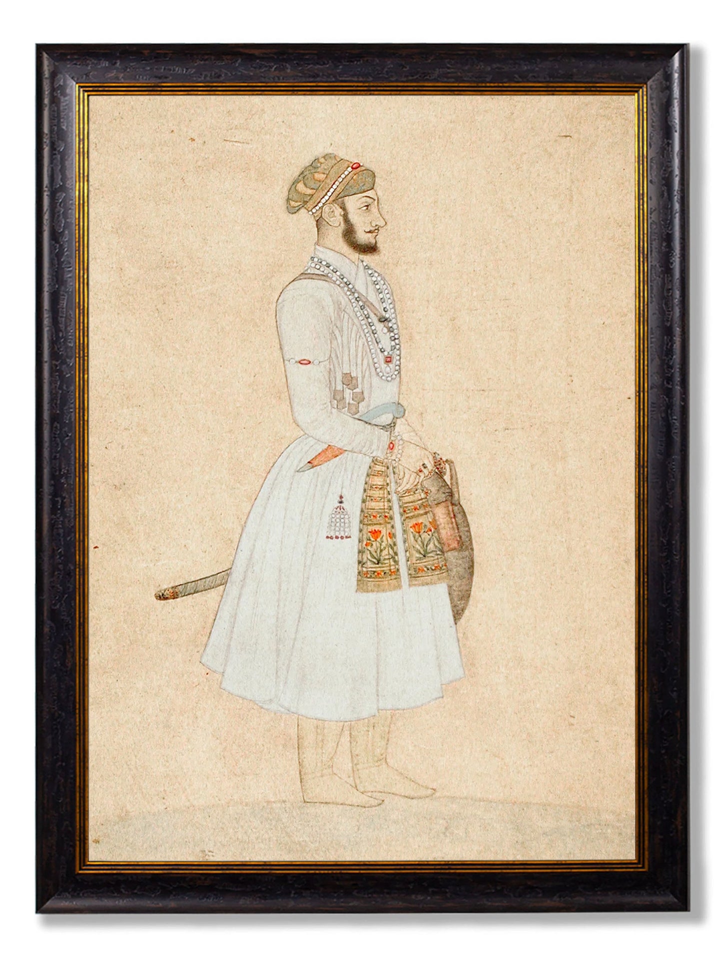 Mughals – Oxford Frame styled view – Leya Buster Interiors