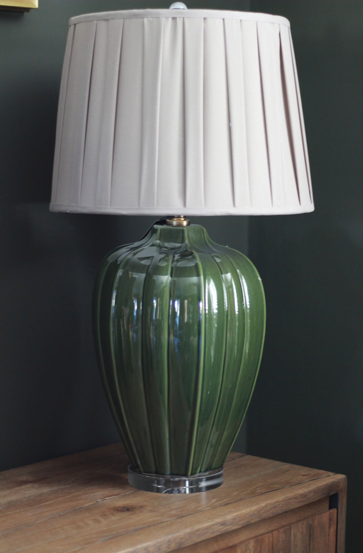Astrid Green Table Lamp