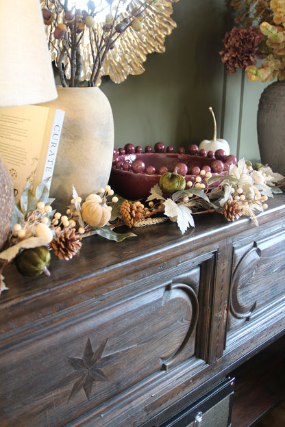 Harvest Woodland Pumpkin Garland
