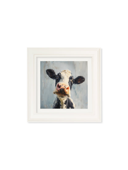 The Curious Cow – Cream Hurstwood Square Frame styled view – Leya Buster Interiors