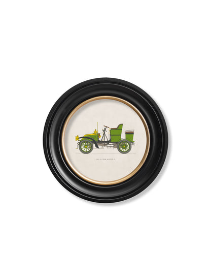 1904 De Dion Bouton 8 in Round Frame styled view – Leya Buster Interiors