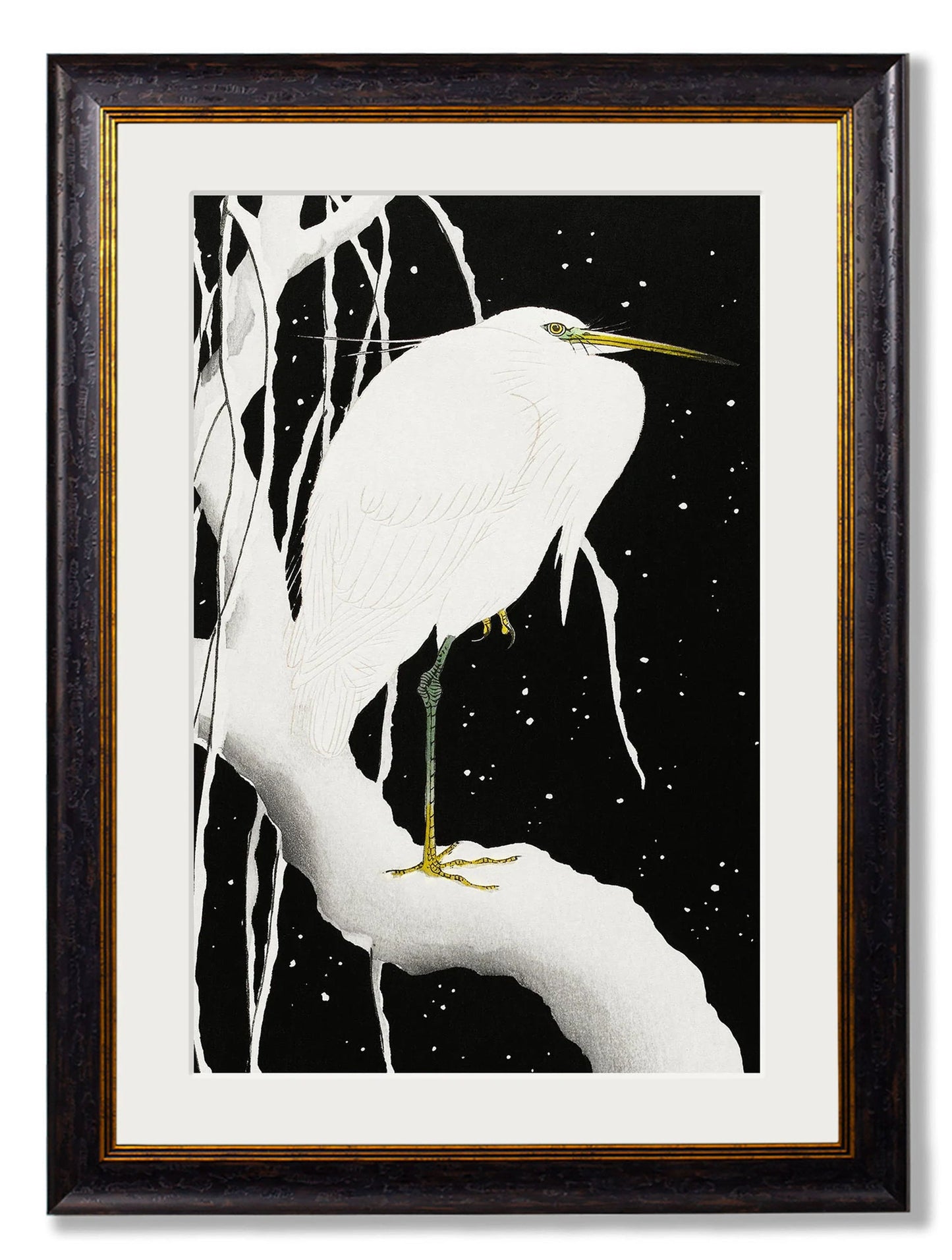 c.1910 Egrets – Ohara Koson styled view – Leya Buster Interiors