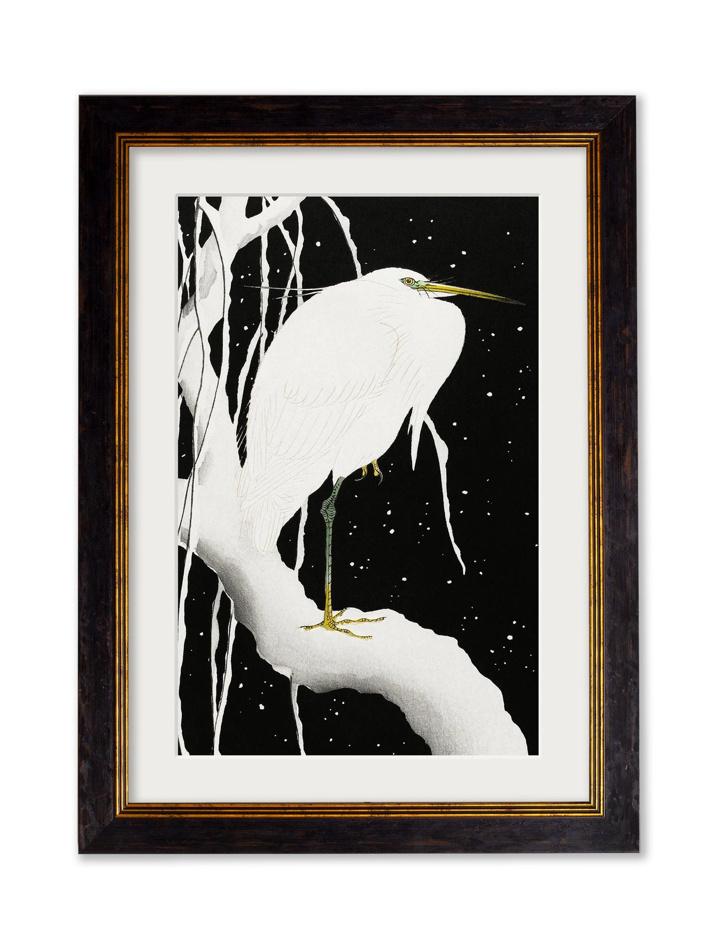 c.1910 Egrets – Ohara Koson styled view – Leya Buster Interiors