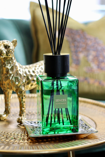 Sences Large Diffuser – Citrus Verbena styled view – Leya Buster Interiors