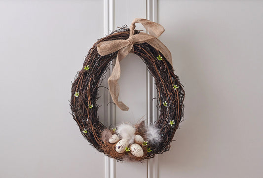 Egg Easter Wreath – Christmas decoration at Leya Buster Interiors