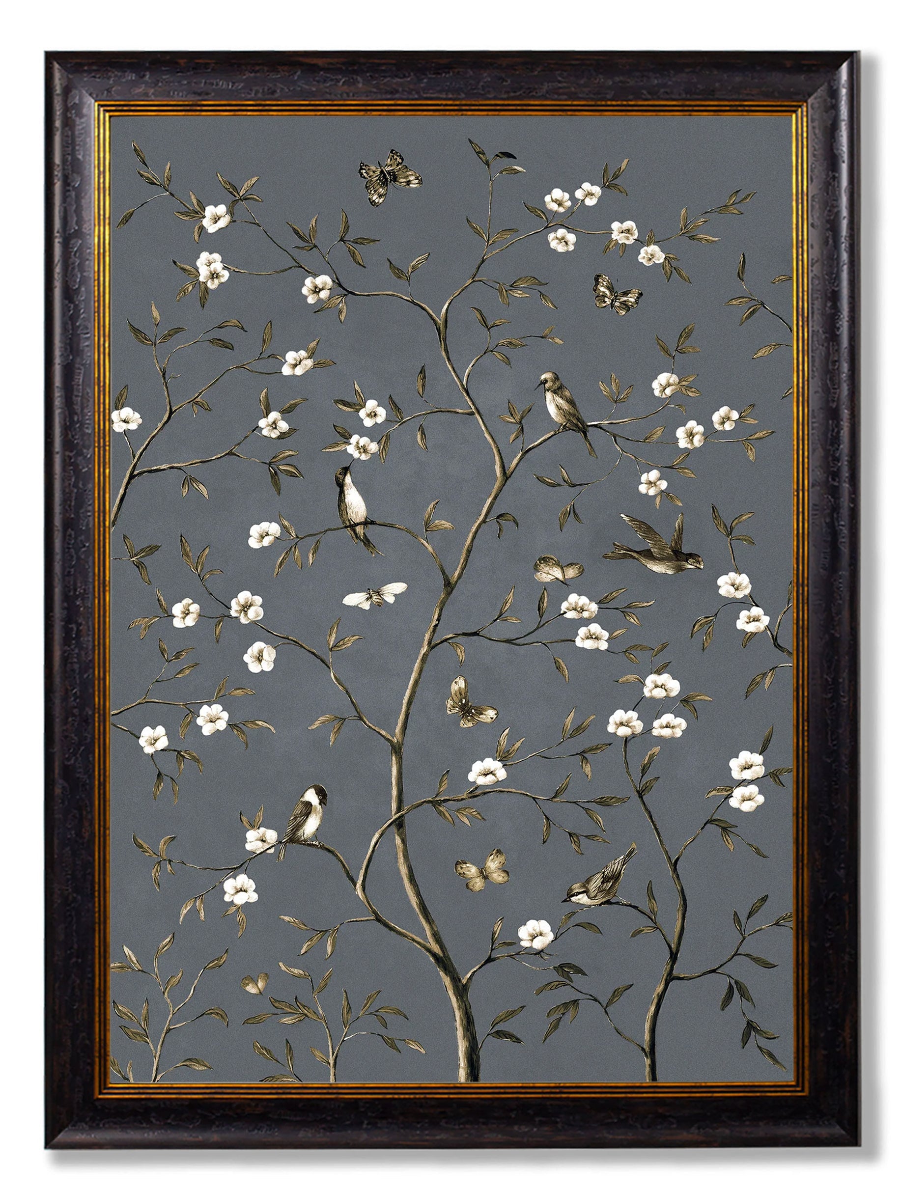 Tree of Life Grey Set of 2 styled view – Leya Buster Interiors