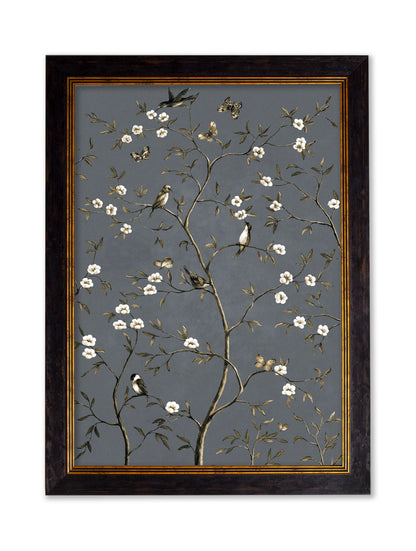 Tree of Life Grey Set of 2 styled view – Leya Buster Interiors