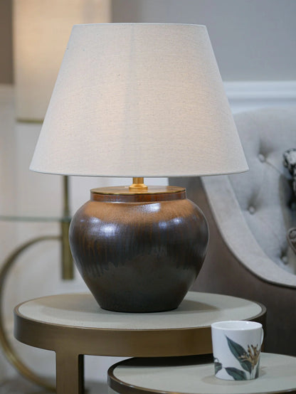 Ashford Bronze Table Lamp – table lamp at Leya Buster Interiors