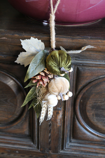 Harvest Woodland Pumpkin Swag