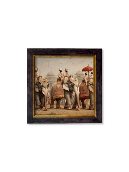 The Mughal Emperors – Oxford Square Frame styled view – Leya Buster Interiors