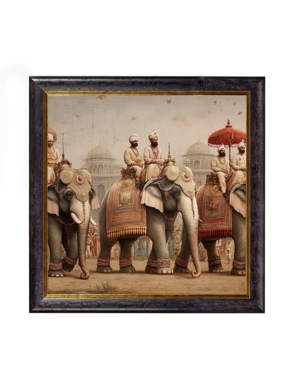 The Mughal Emperors – Oxford Square Frame styled view – Leya Buster Interiors