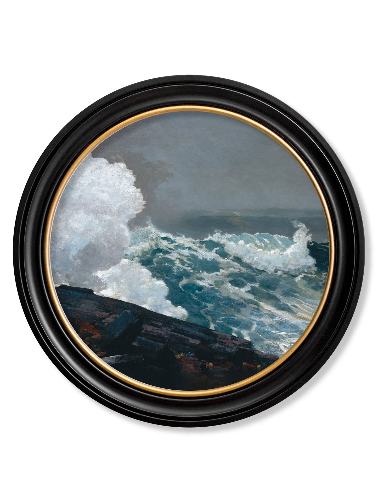 c.1895 Northeaster – Round Frame detail – Leya Buster Interiors