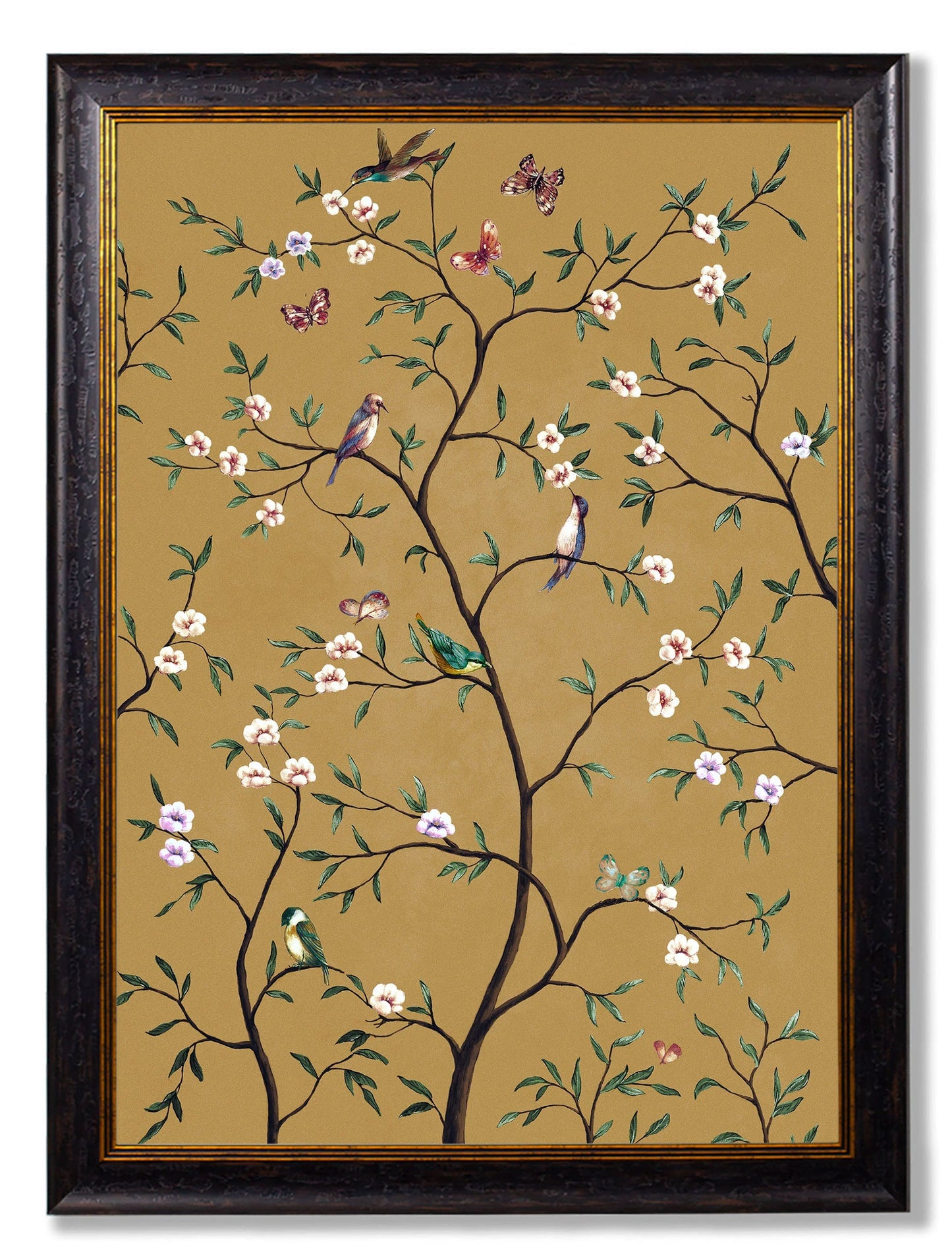 Tree of Life Ochre Set of 2 styled view – Leya Buster Interiors