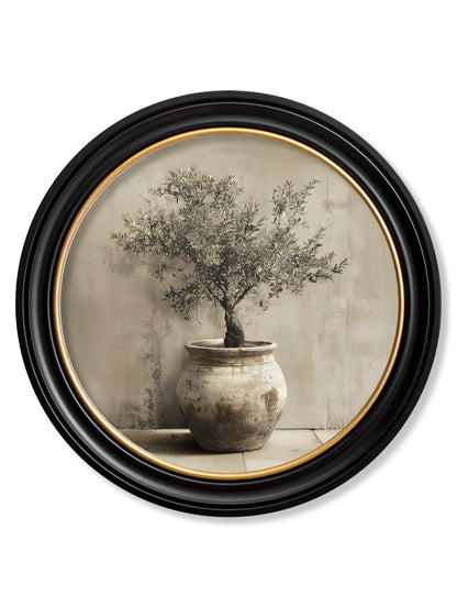 The Olive Tree – Oxford Round Frame detail – Leya Buster Interiors