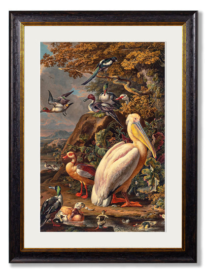c.1683 Pelican Painting styled view – Leya Buster Interiors