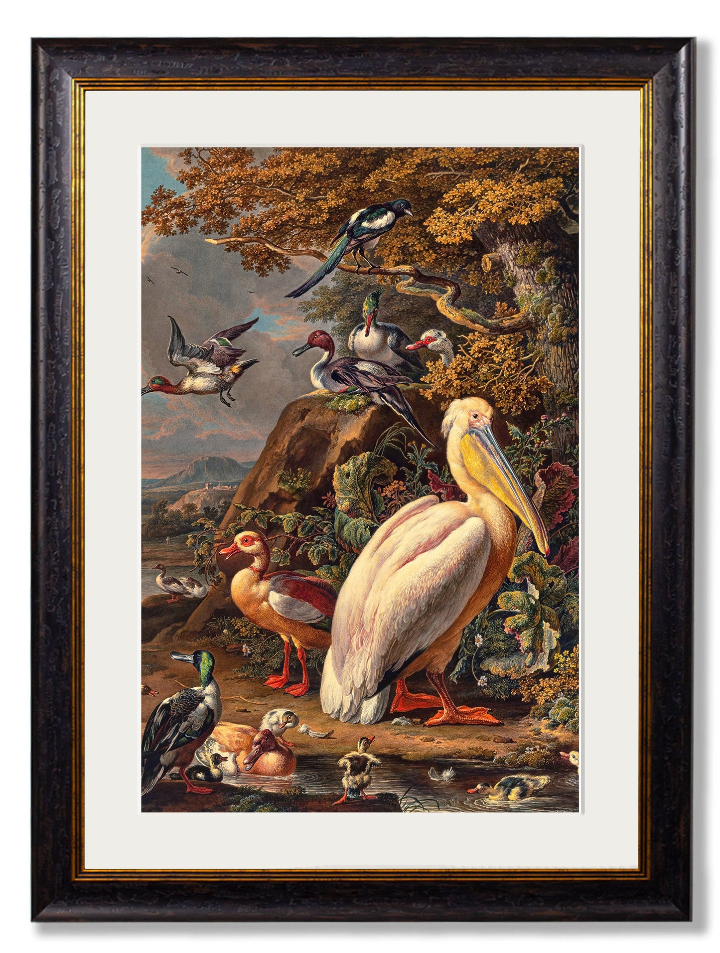 c.1683 Pelican Painting styled view – Leya Buster Interiors
