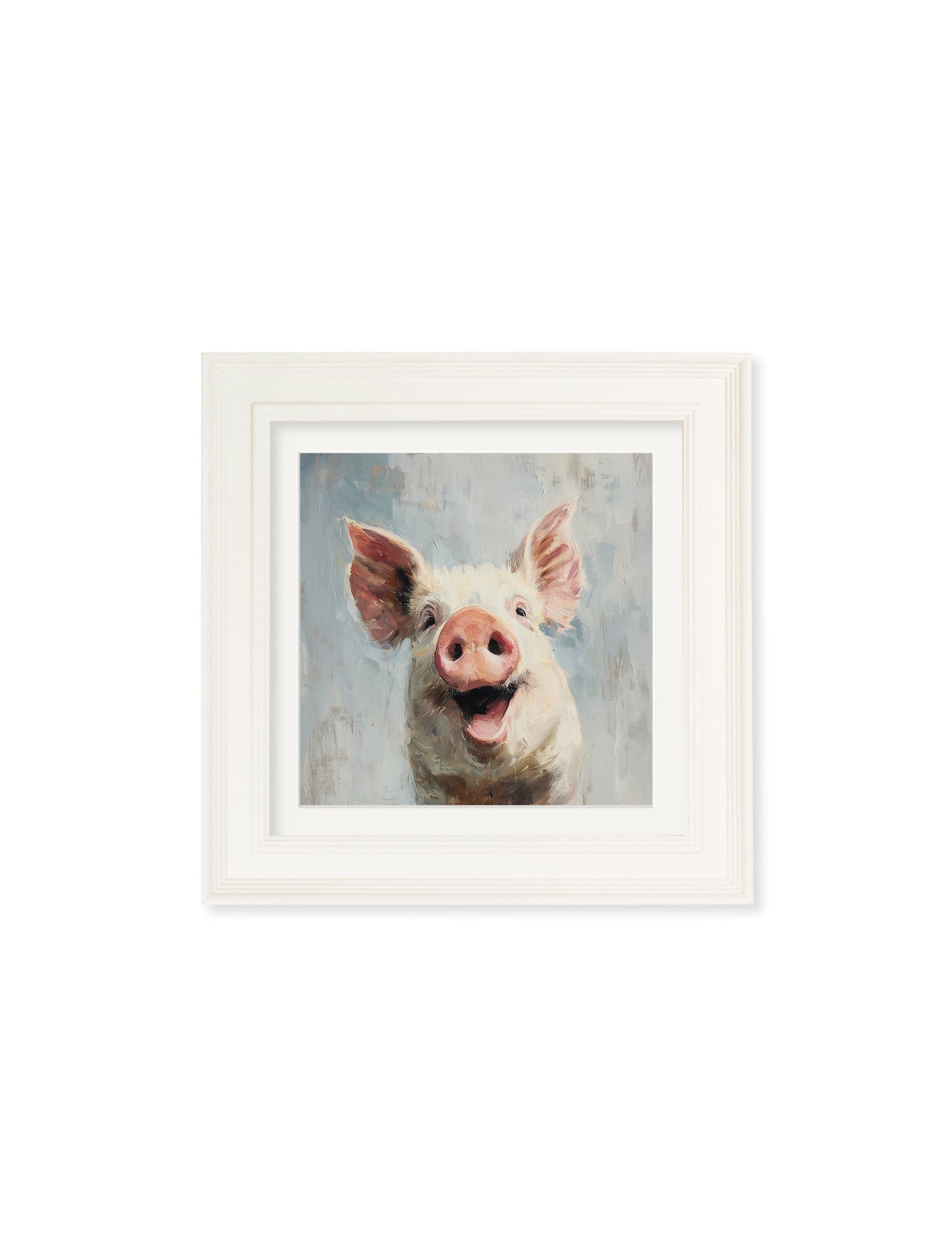 The Giggly Pig – Cream Hurstwood Square Frame styled view – Leya Buster Interiors
