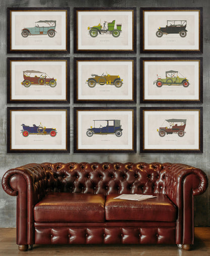 1905 WHITE 15 STEAM CAR styled view – Leya Buster Interiors