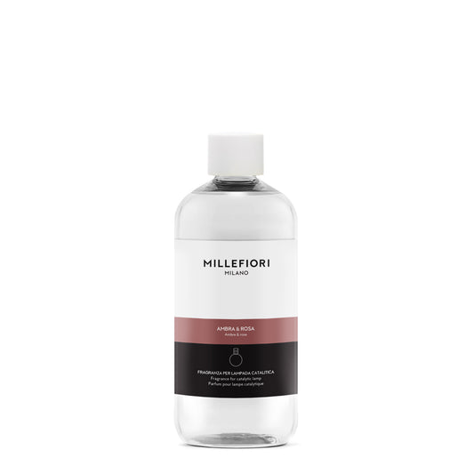 Millefiori Ambra & Rosa Lamp Fragrance 500ml