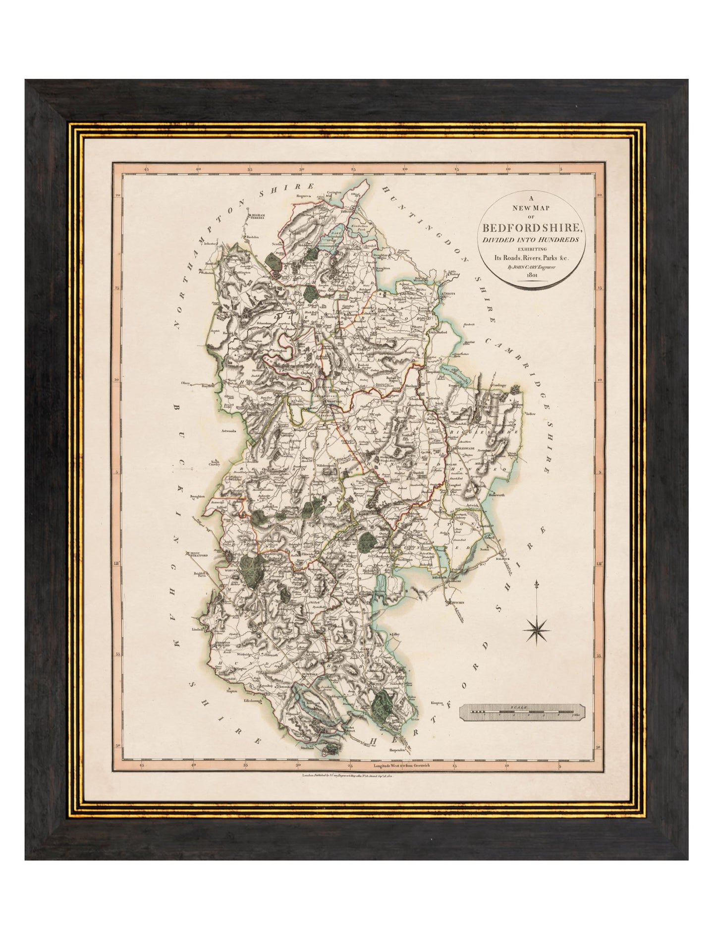 c.1806 County Maps of England styled view – Leya Buster Interiors