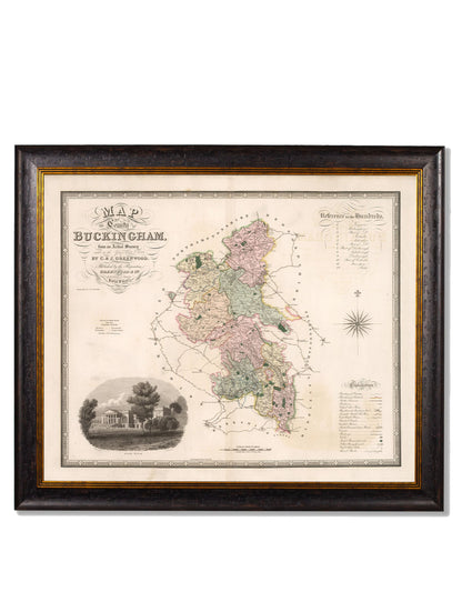 c.1830 County Maps of England styled view – Leya Buster Interiors