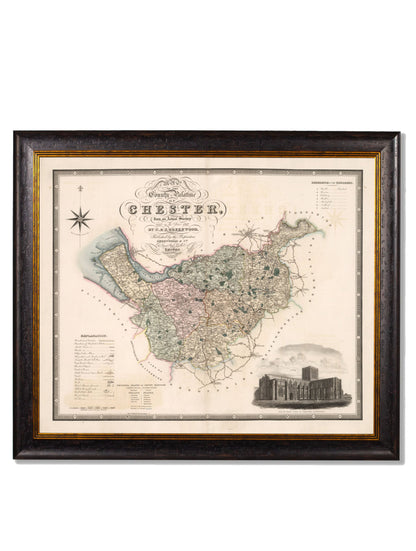 c.1830 County Maps of England styled view – Leya Buster Interiors