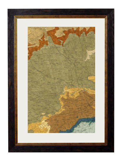 C.1850 British Geology Maps styled view – Leya Buster Interiors