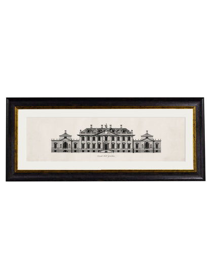 c.1737 Architectural Elevations of Stately Homes styled view – Leya Buster Interiors