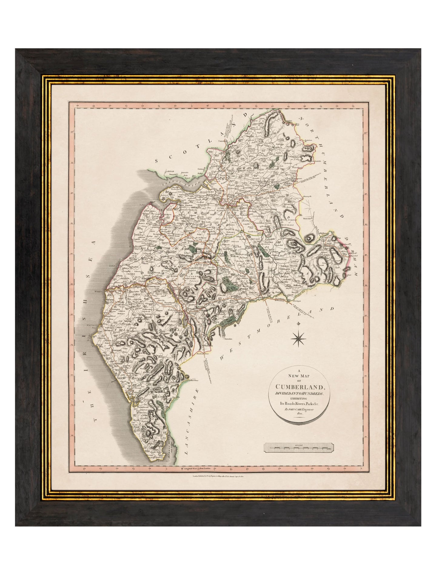 c.1806 County Maps of England styled view – Leya Buster Interiors