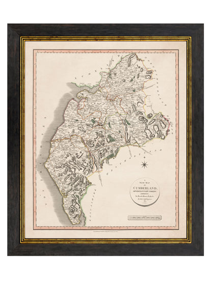 c.1806 County Maps of England styled view – Leya Buster Interiors
