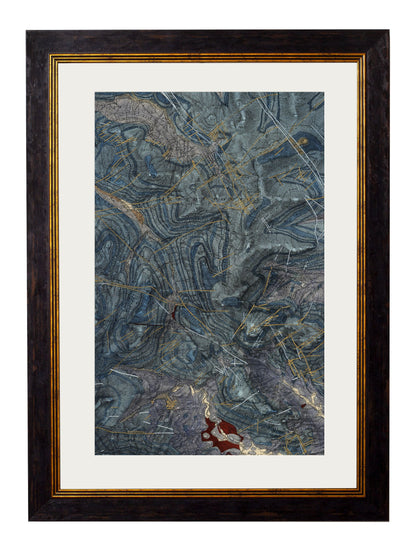 C.1850 British Geology Maps styled view – Leya Buster Interiors