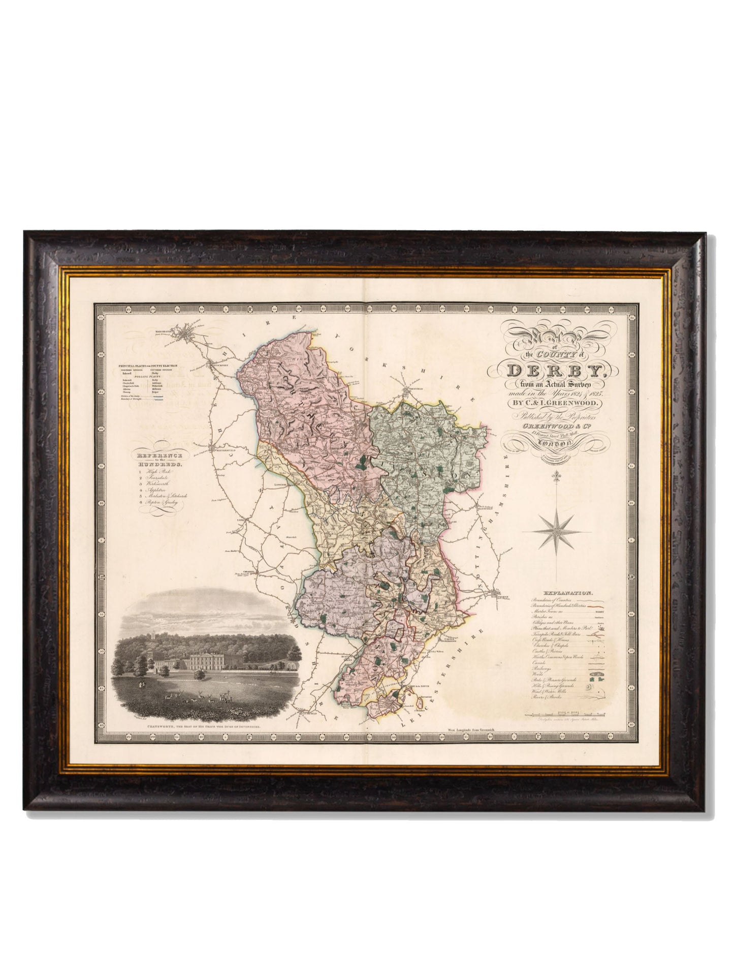 c.1830 County Maps of England styled view – Leya Buster Interiors