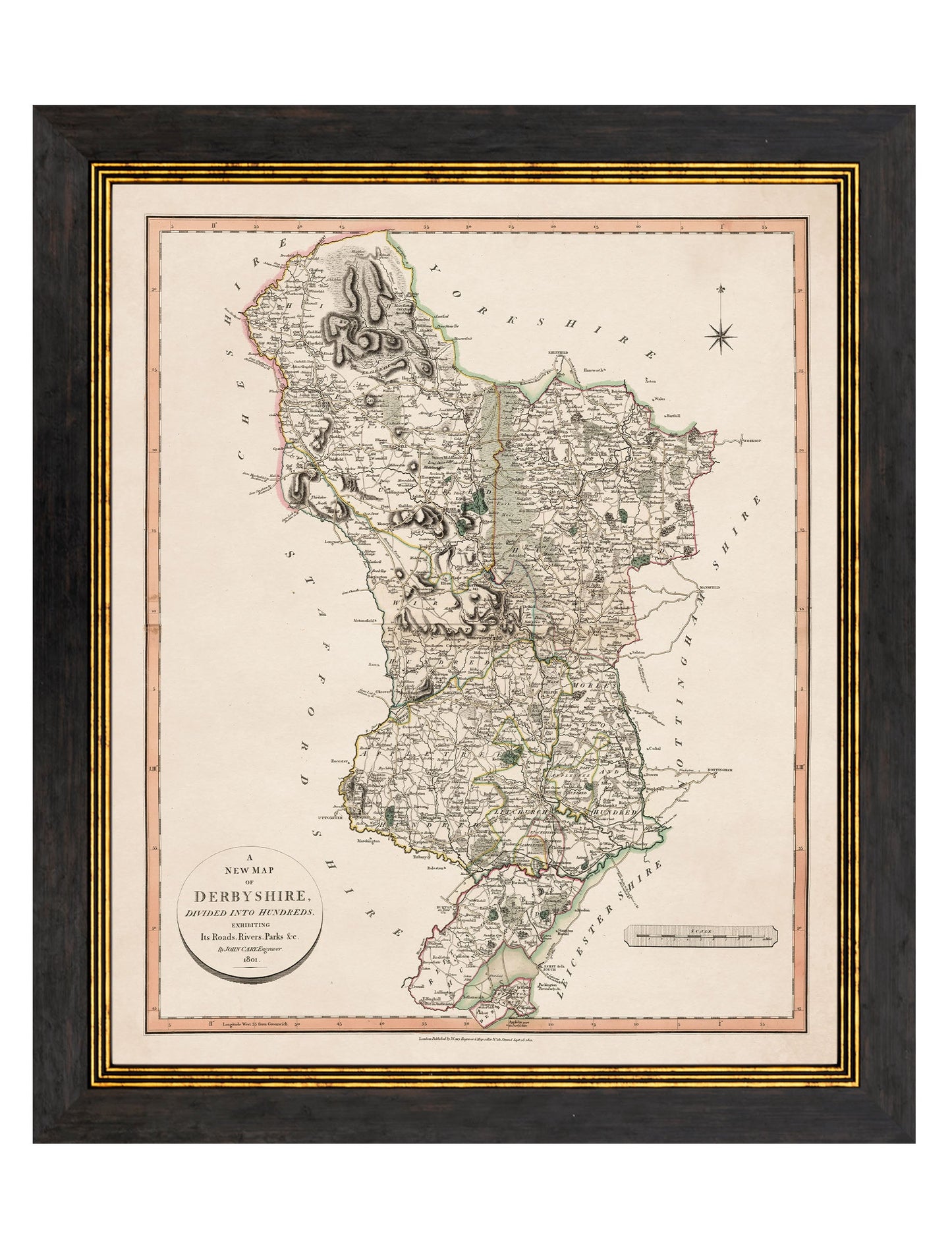 c.1806 County Maps of England styled view – Leya Buster Interiors