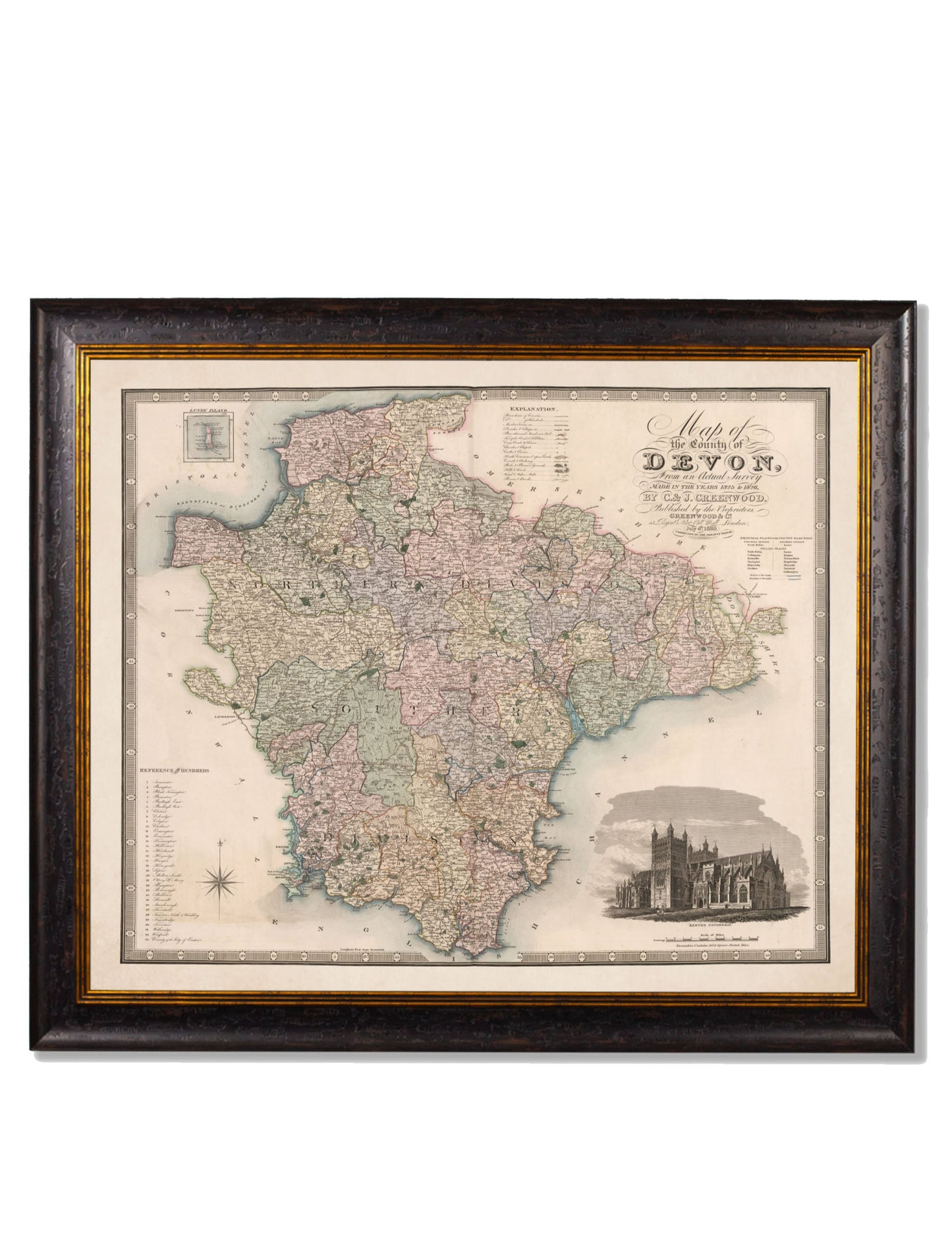 c.1830 County Maps of England styled view – Leya Buster Interiors