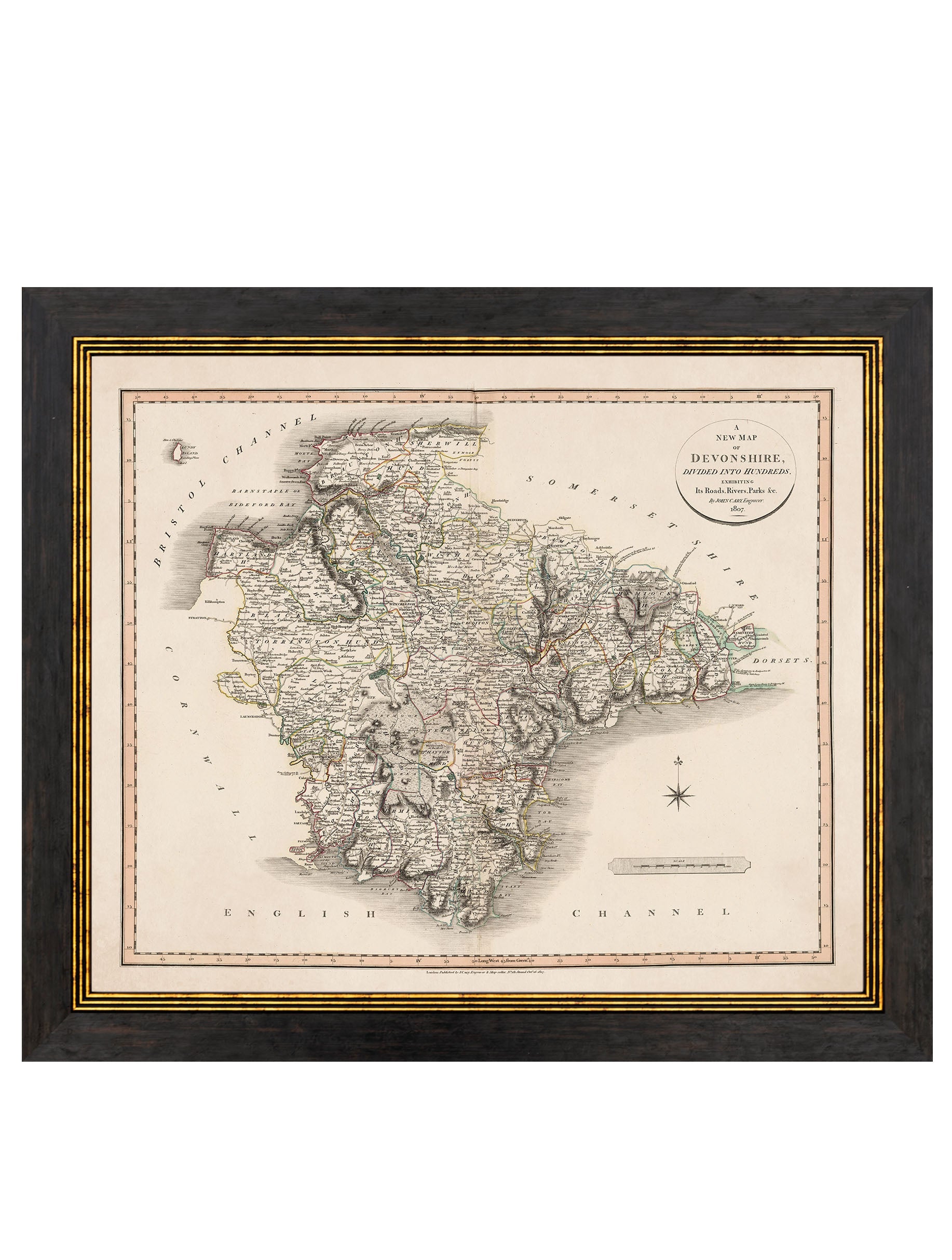 c.1806 County Maps of England styled view – Leya Buster Interiors