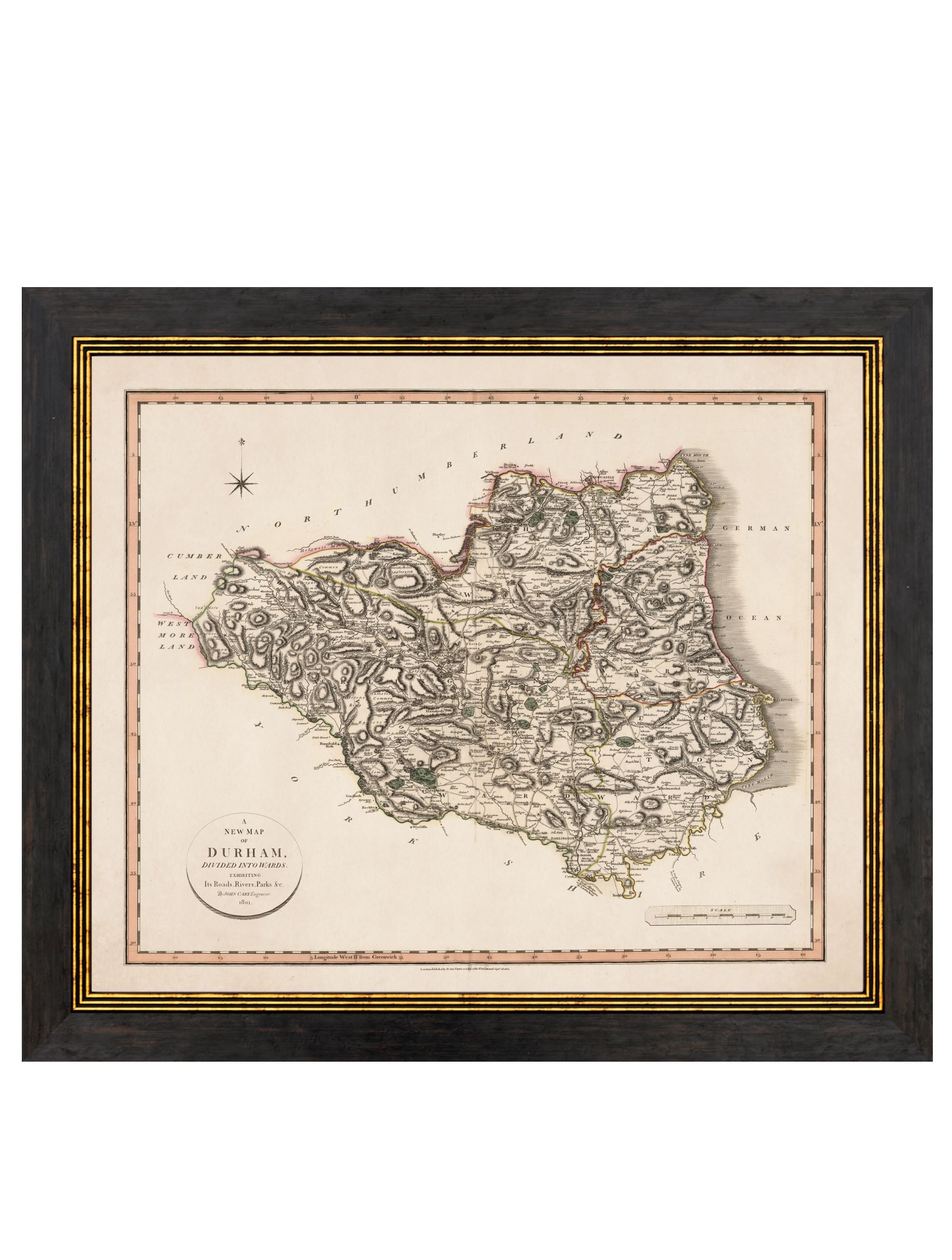 c.1806 County Maps of England styled view – Leya Buster Interiors