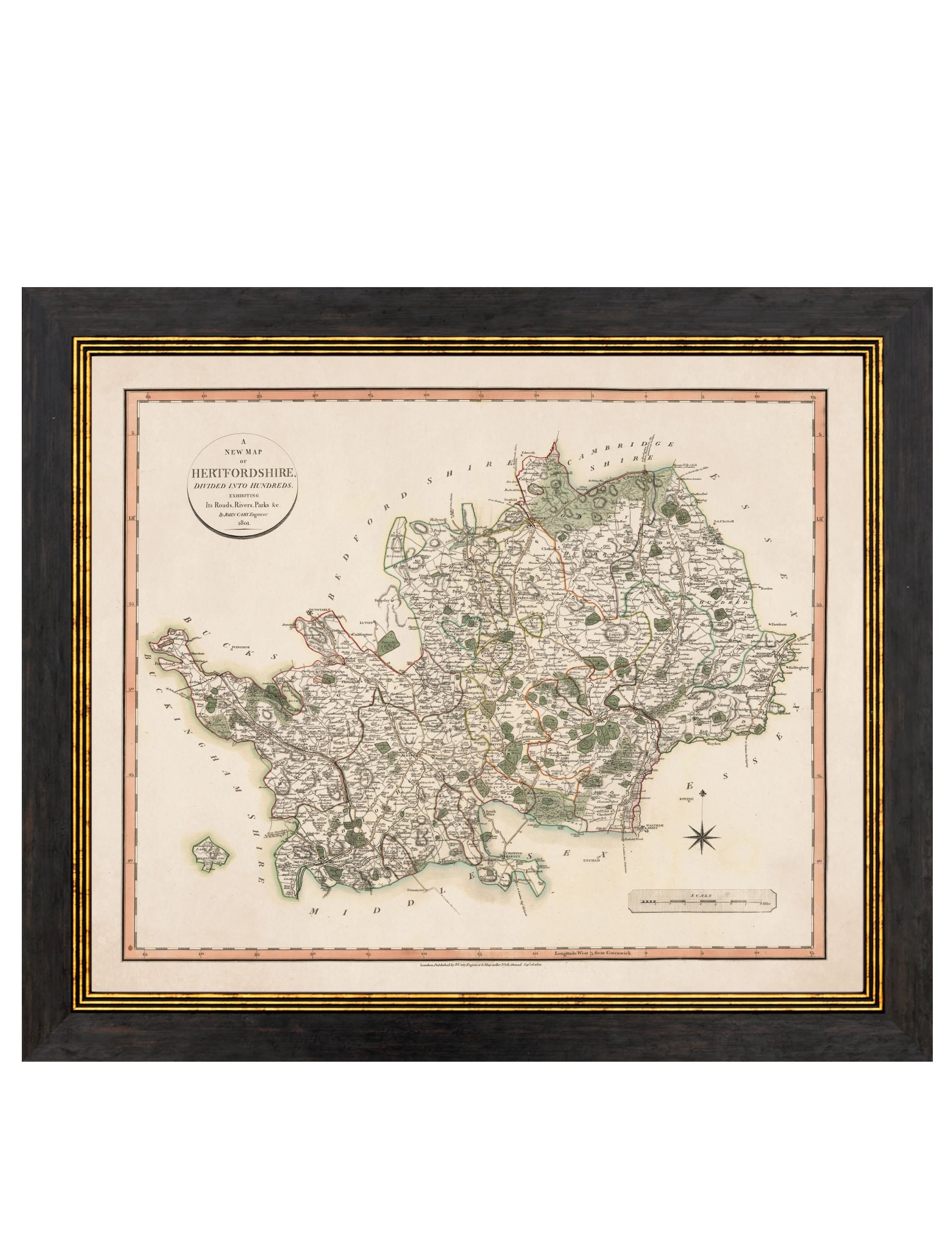 c.1806 County Maps of England styled view – Leya Buster Interiors