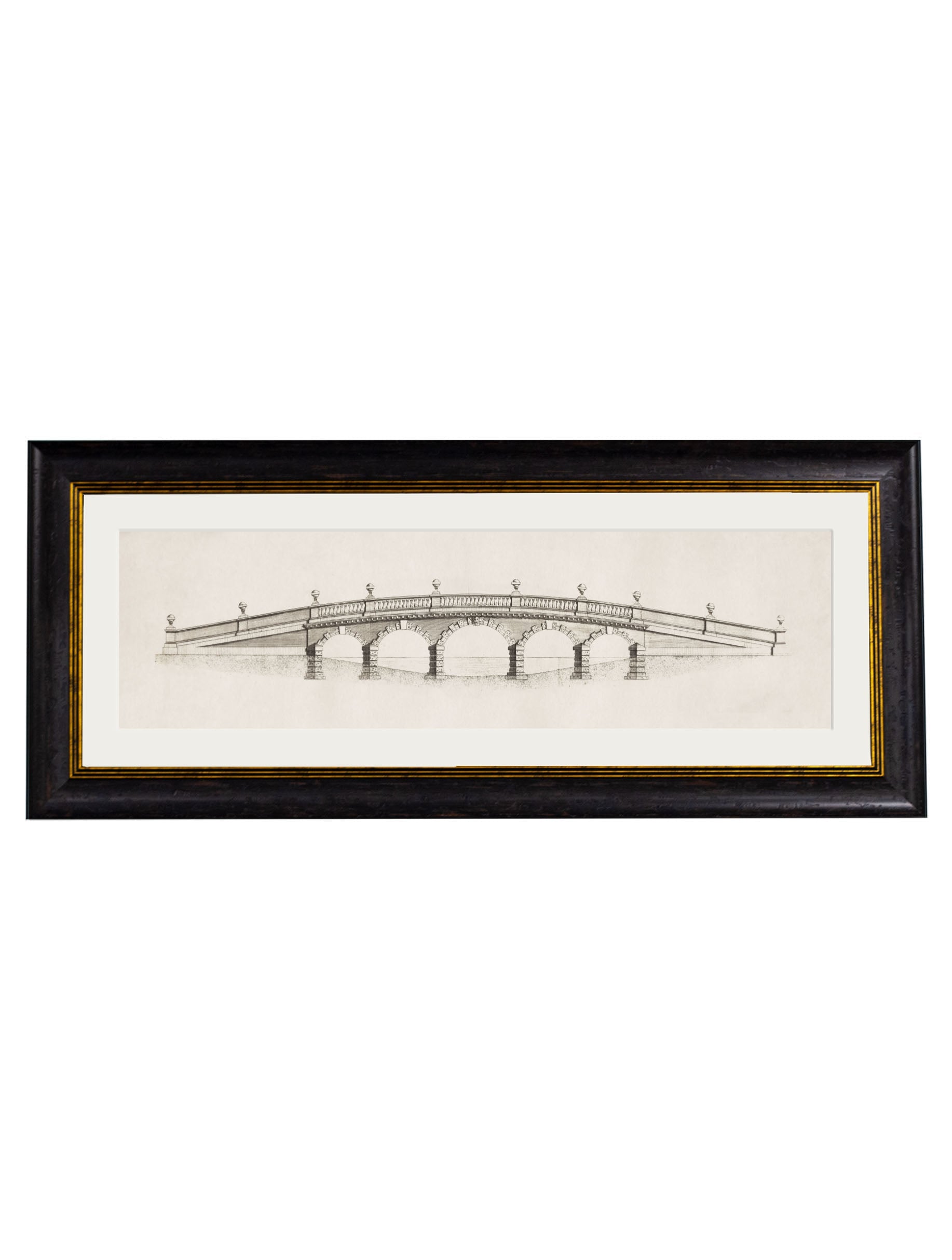 c.1756 Architectural Elevations of Bridges styled view – Leya Buster Interiors
