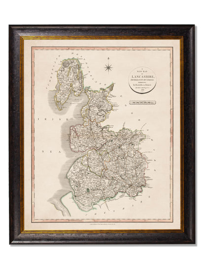 c.1806 County Maps of England styled view – Leya Buster Interiors