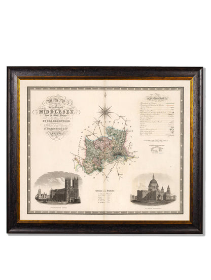 c.1830 County Maps of England styled view – Leya Buster Interiors