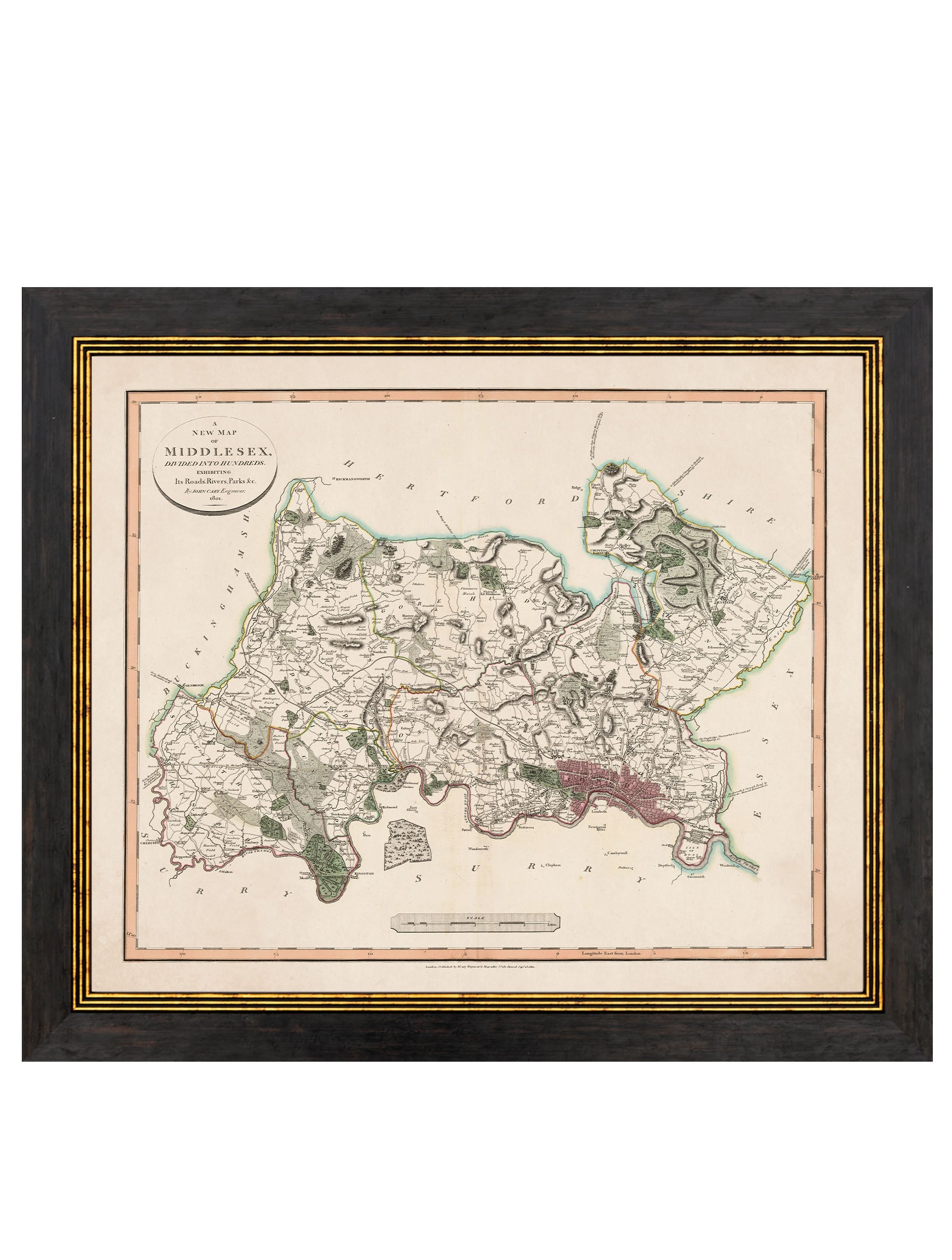 c.1806 County Maps of England styled view – Leya Buster Interiors