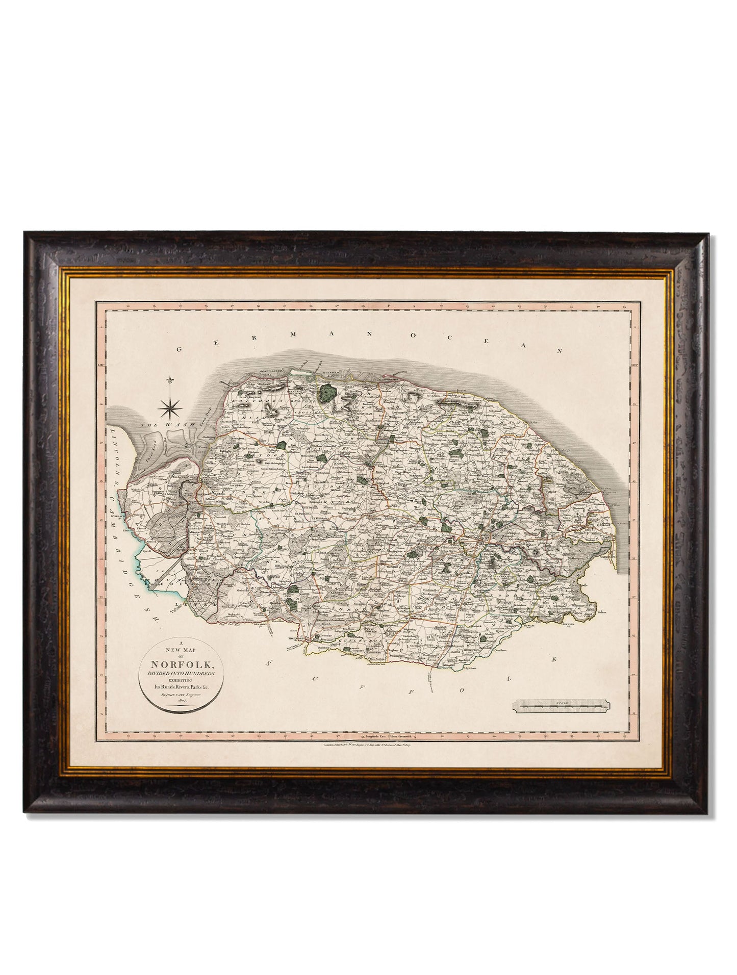c.1806 County Maps of England styled view – Leya Buster Interiors