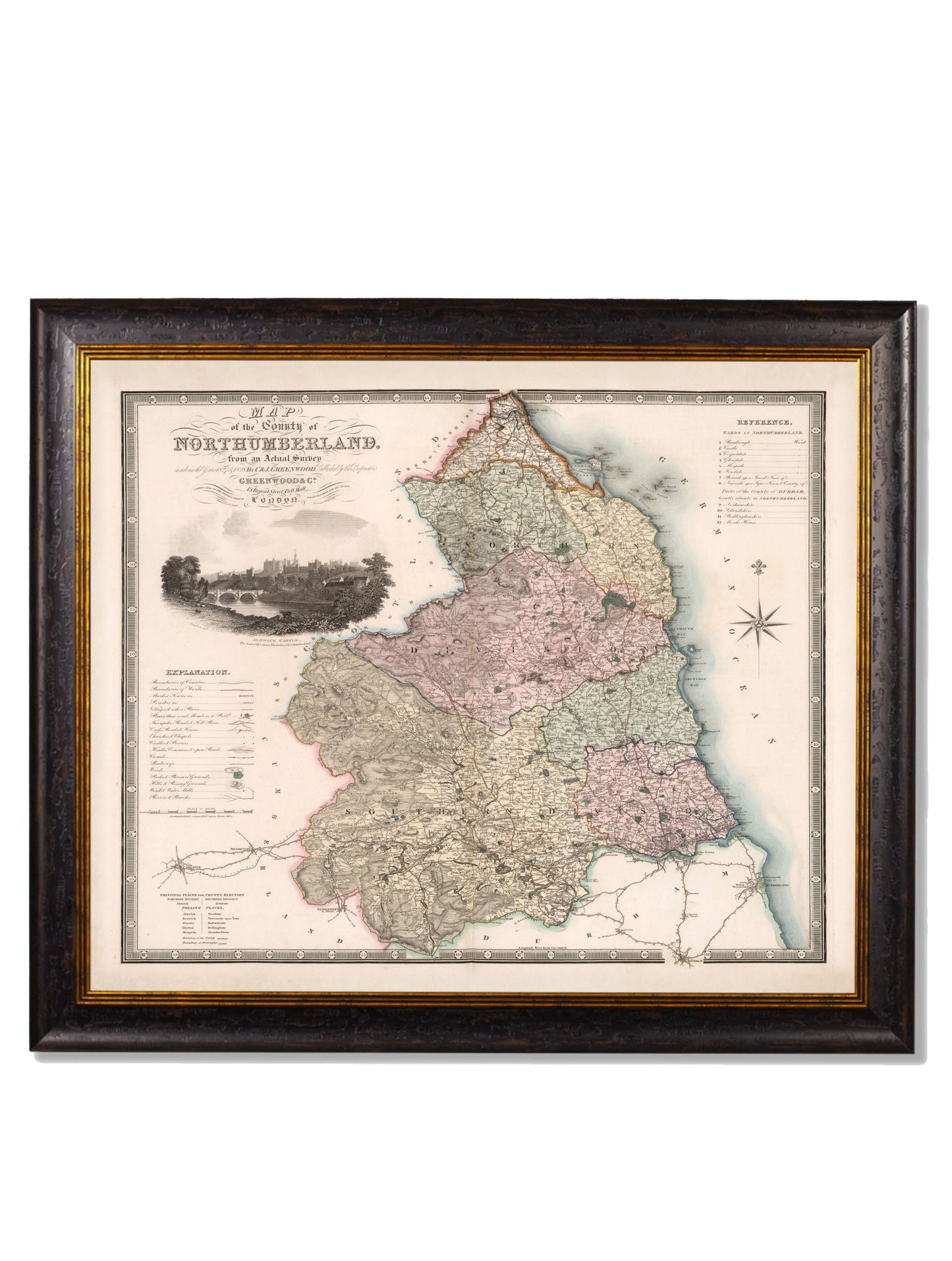 c.1830 County Maps of England styled view – Leya Buster Interiors